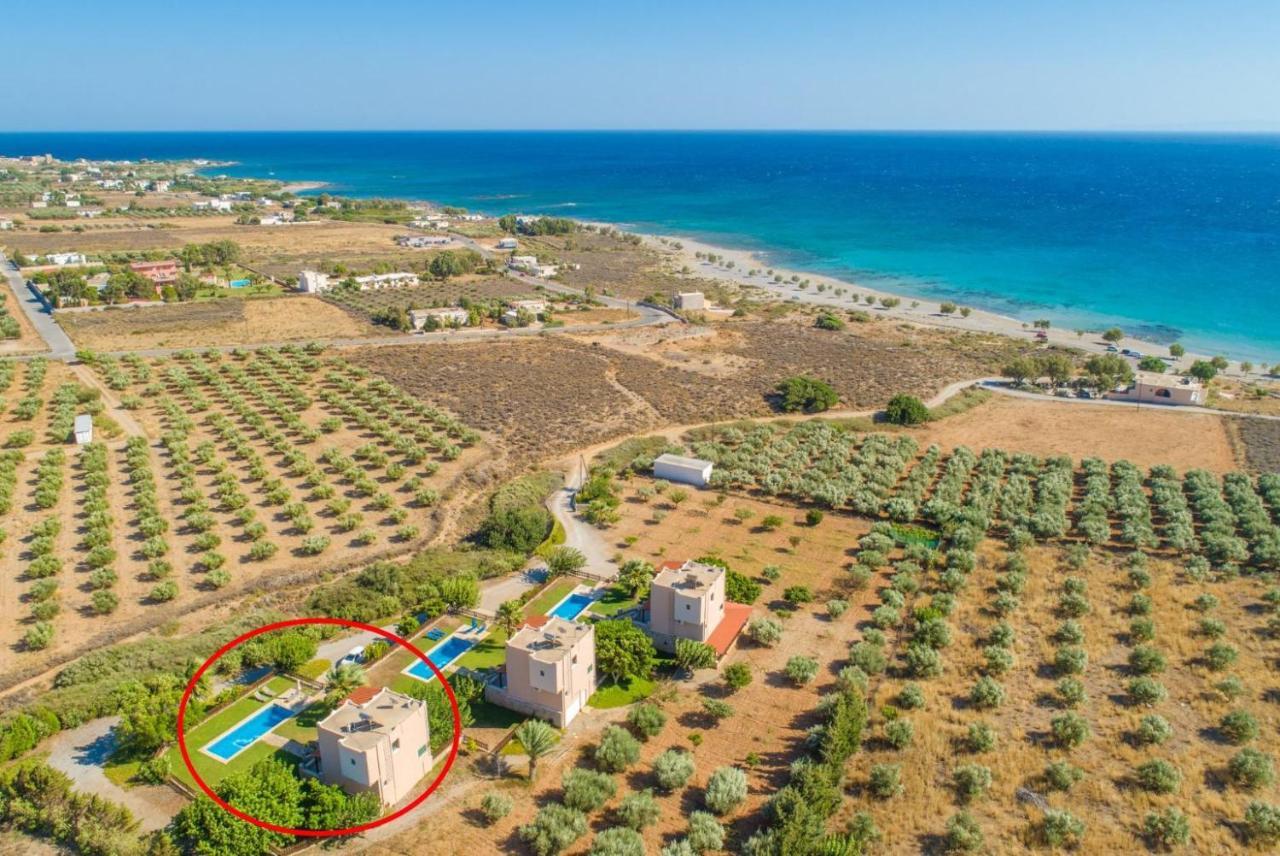 Spiros Beach Villa Frangokastello Extérieur photo